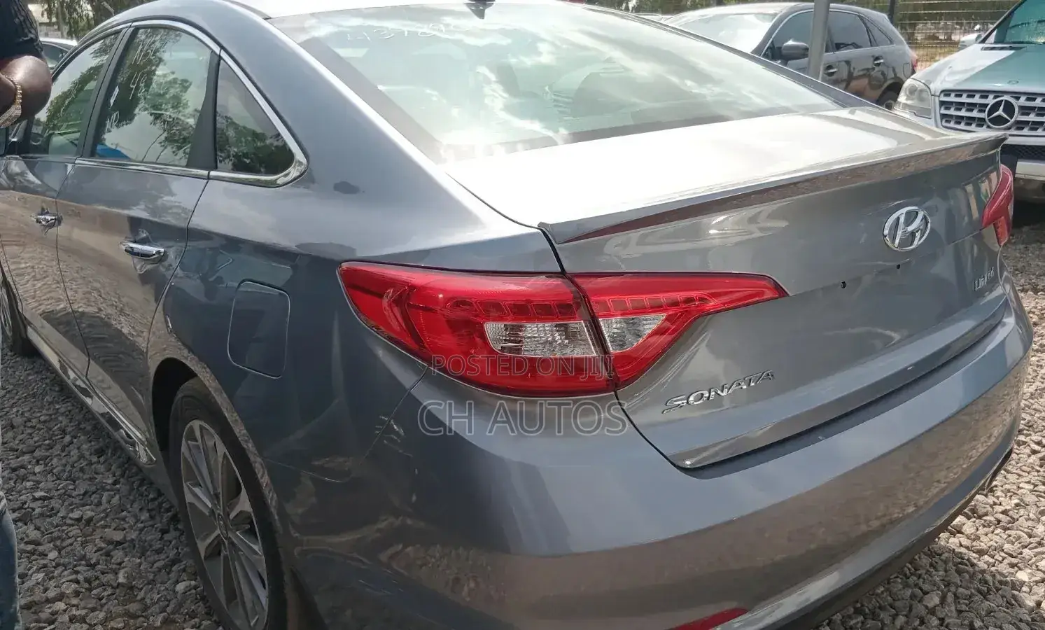 Hyundai Sonata Limited 2.0T Seban (2.0L 4cyl 6A) 2016 Silver