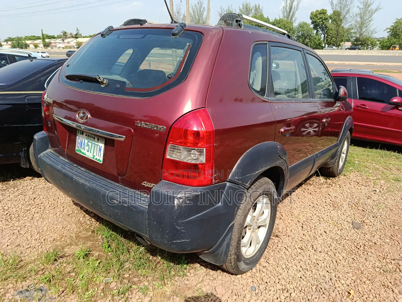 Hyundai Tucson 2006 Maroon