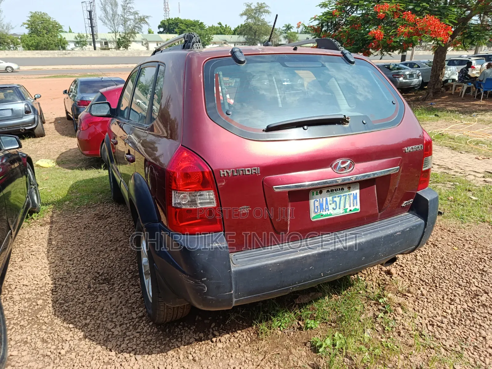 Hyundai Tucson 2006 Maroon