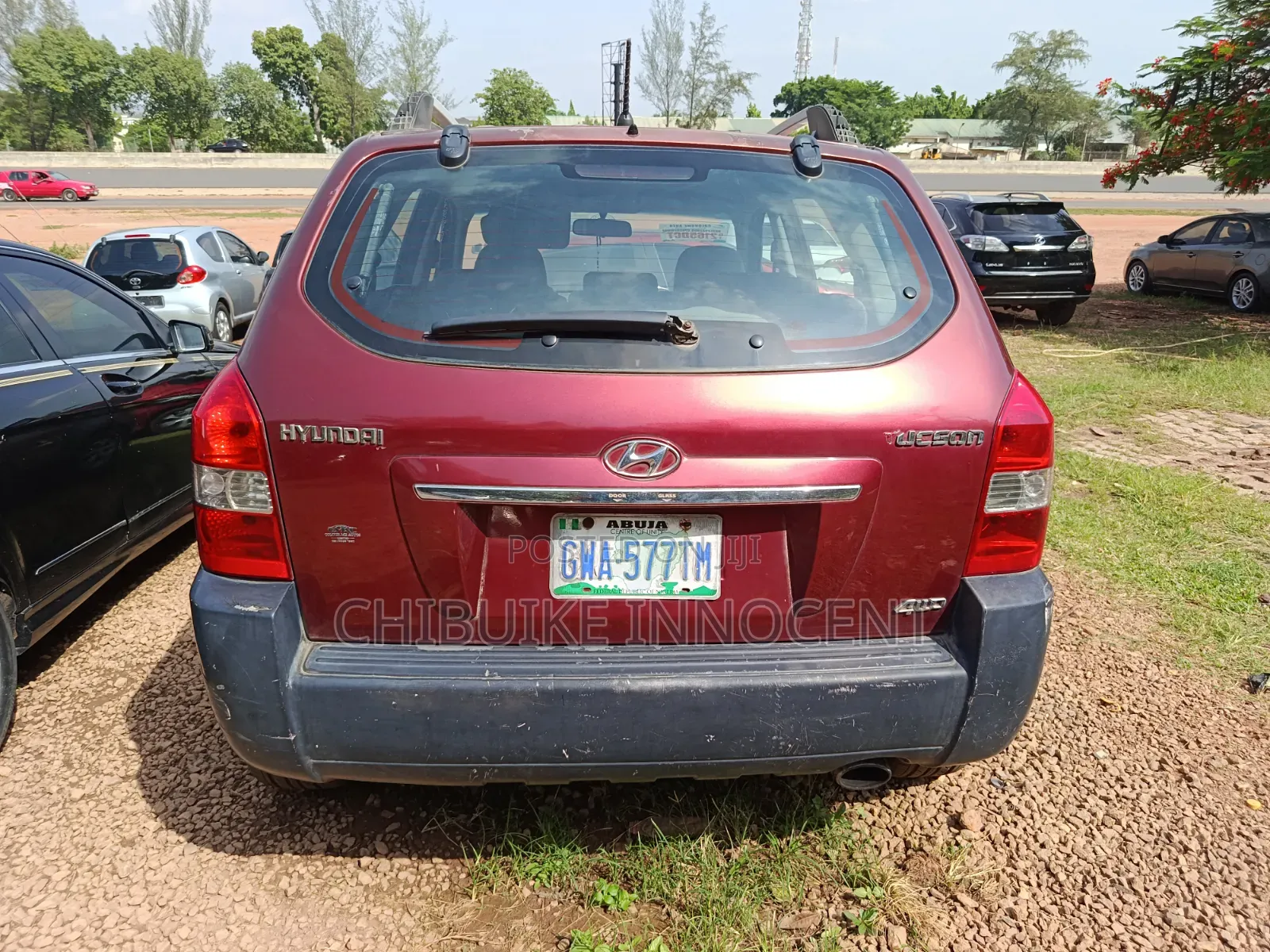 Hyundai Tucson 2006 Maroon