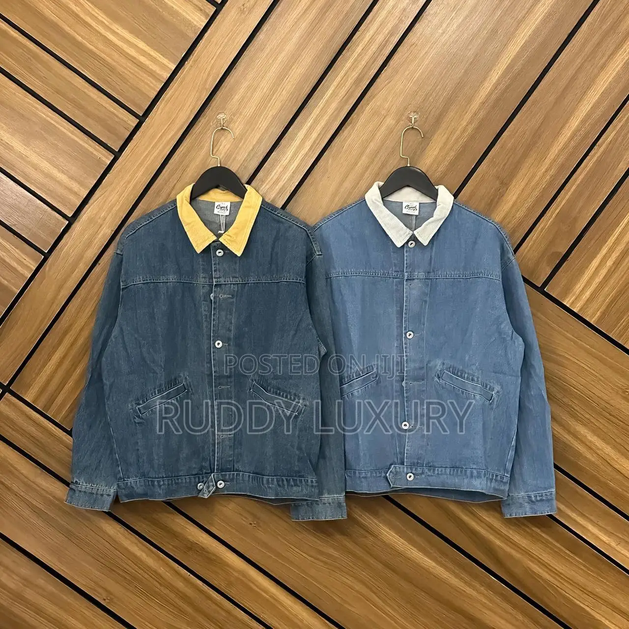 High-Quality Collar Denim Jacket