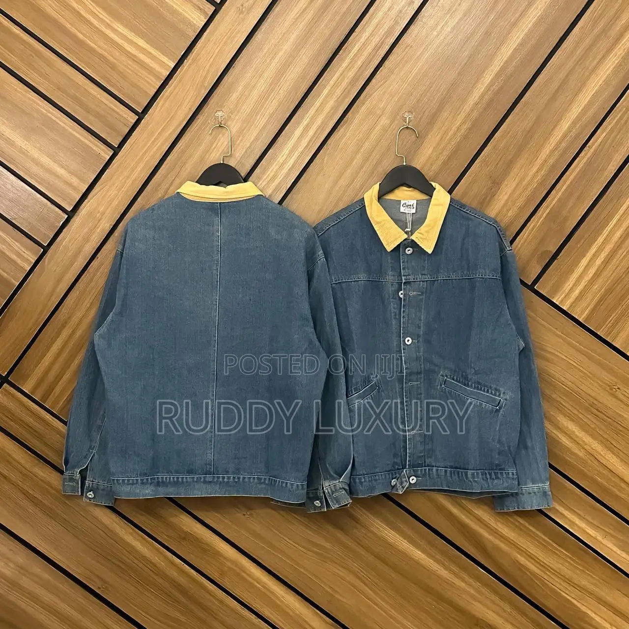 High-Quality Collar Denim Jacket