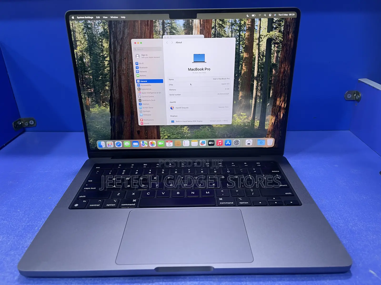 Laptop Apple MacBook Pro 2023 M3 8GB Apple M3 SSD 512GB