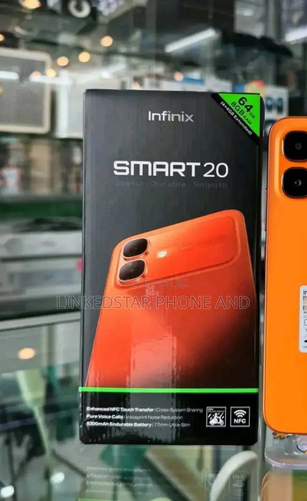 New Infinix Smart 20 64 GB Black