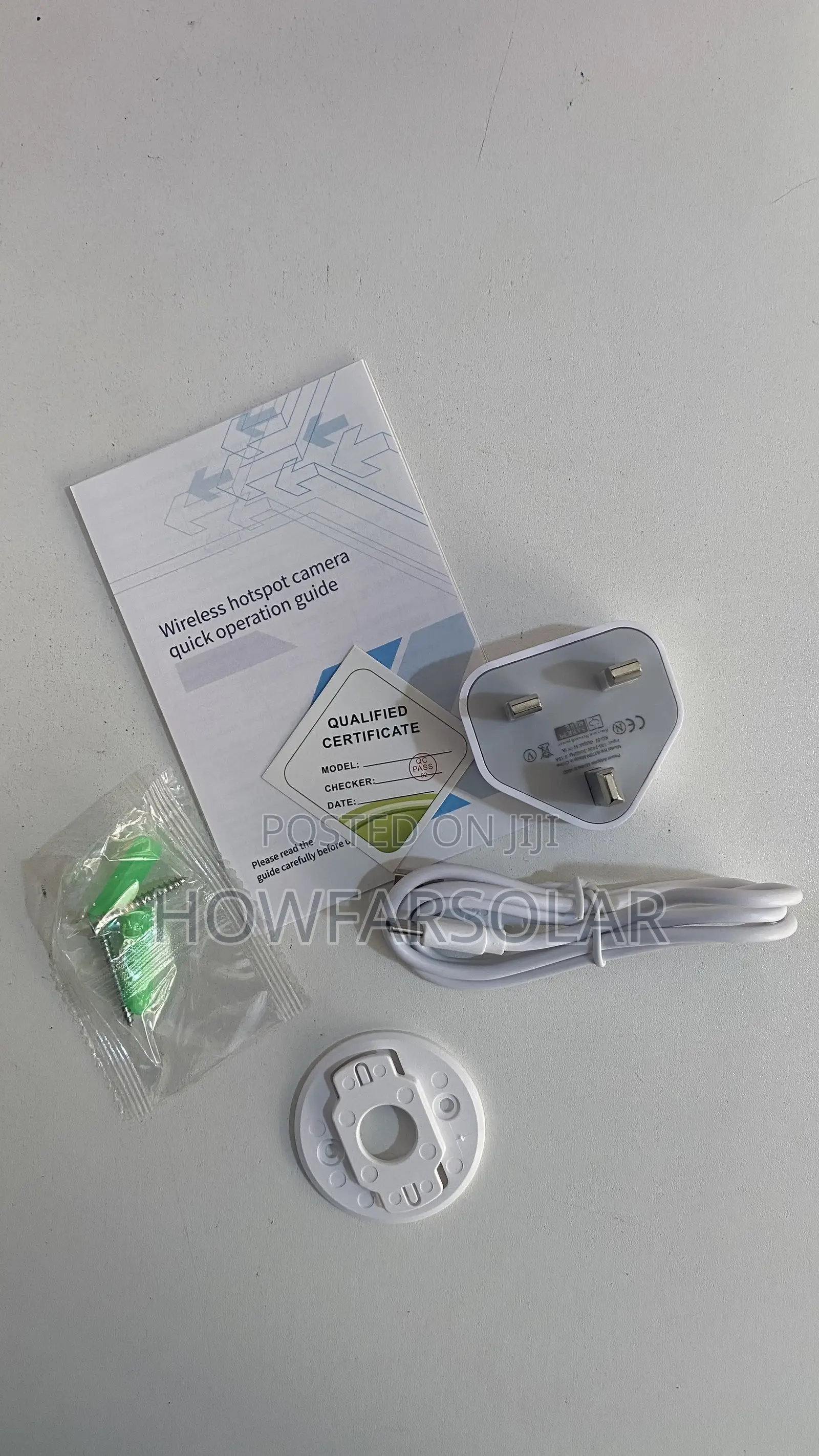 Wired Camera Howfar H2505 CCTV Camera Dual Lens