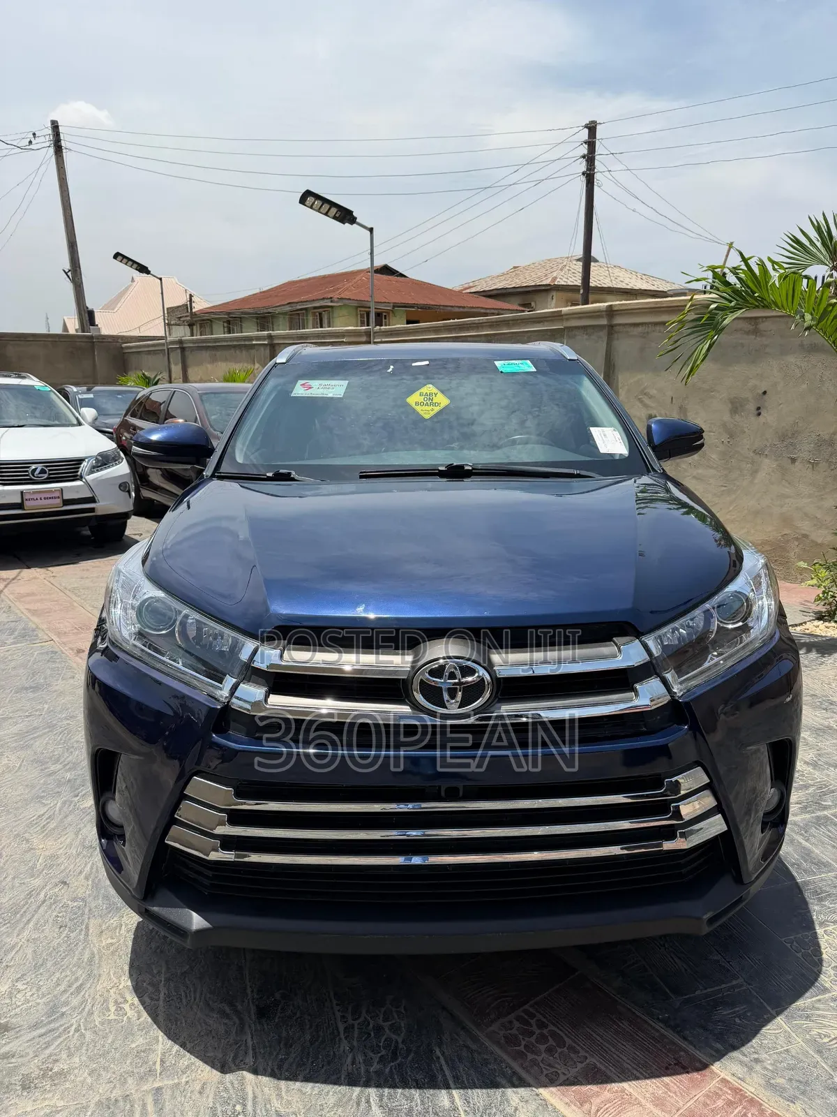 Toyota Highlander XLE 4dr SUV AWD (3.5L 6cyl 6A) 2015 Blue