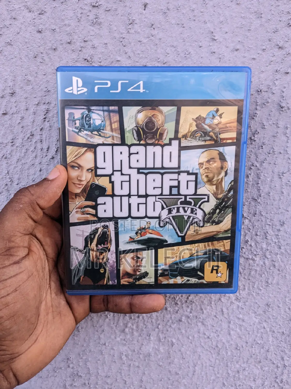 Neatly Used Grand Theft Auto v (Gta v for Ps4 and Ps5)