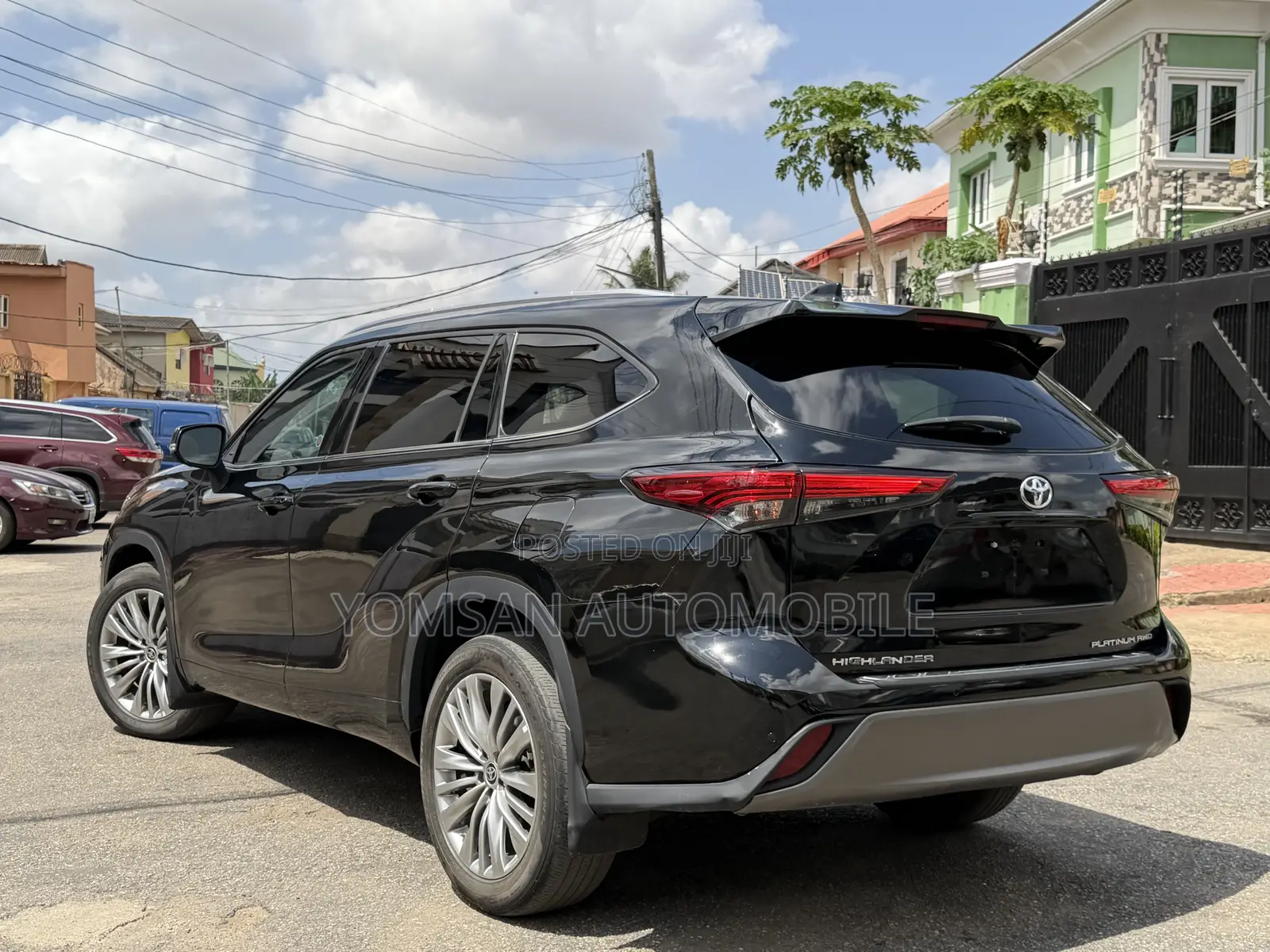 Toyota Highlander Platinum 2022 Black