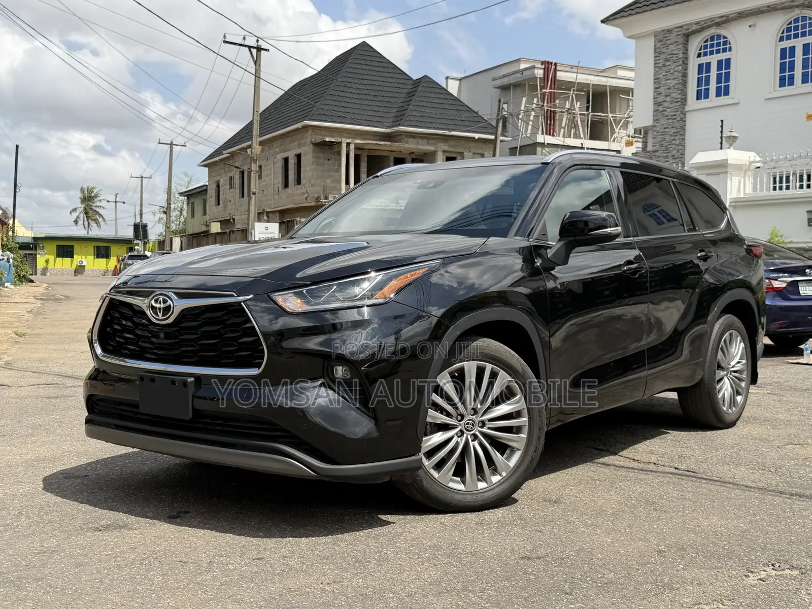 Toyota Highlander Platinum 2022 Black