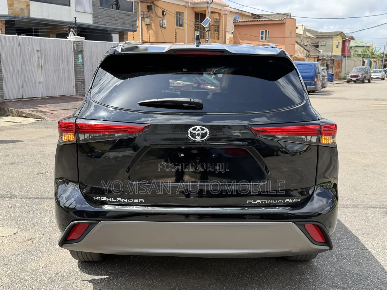 Toyota Highlander Platinum 2022 Black