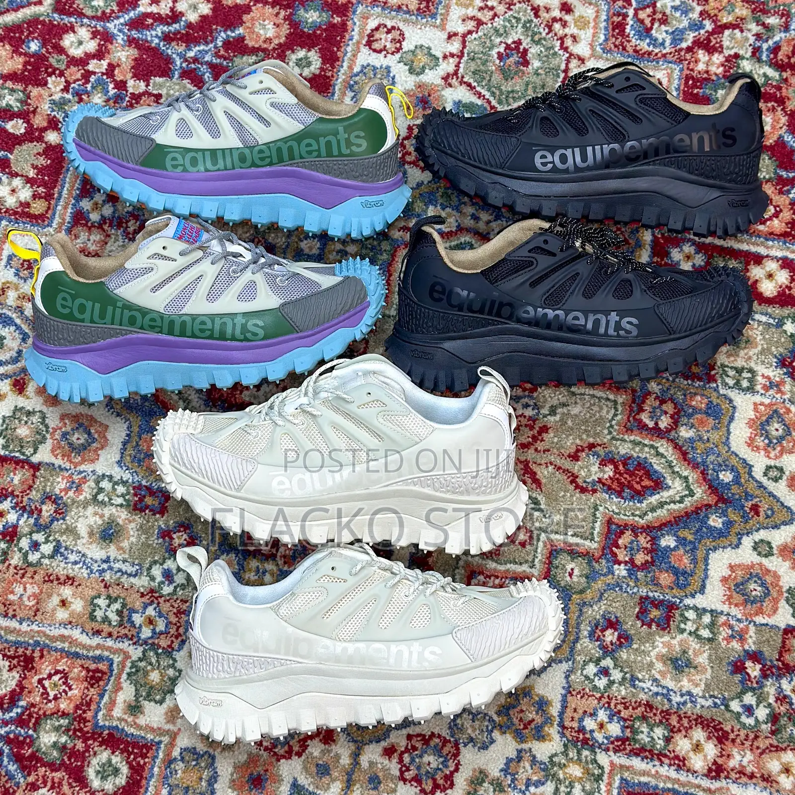 Original Moncler X Salehe Bembury Luxury Sneakers