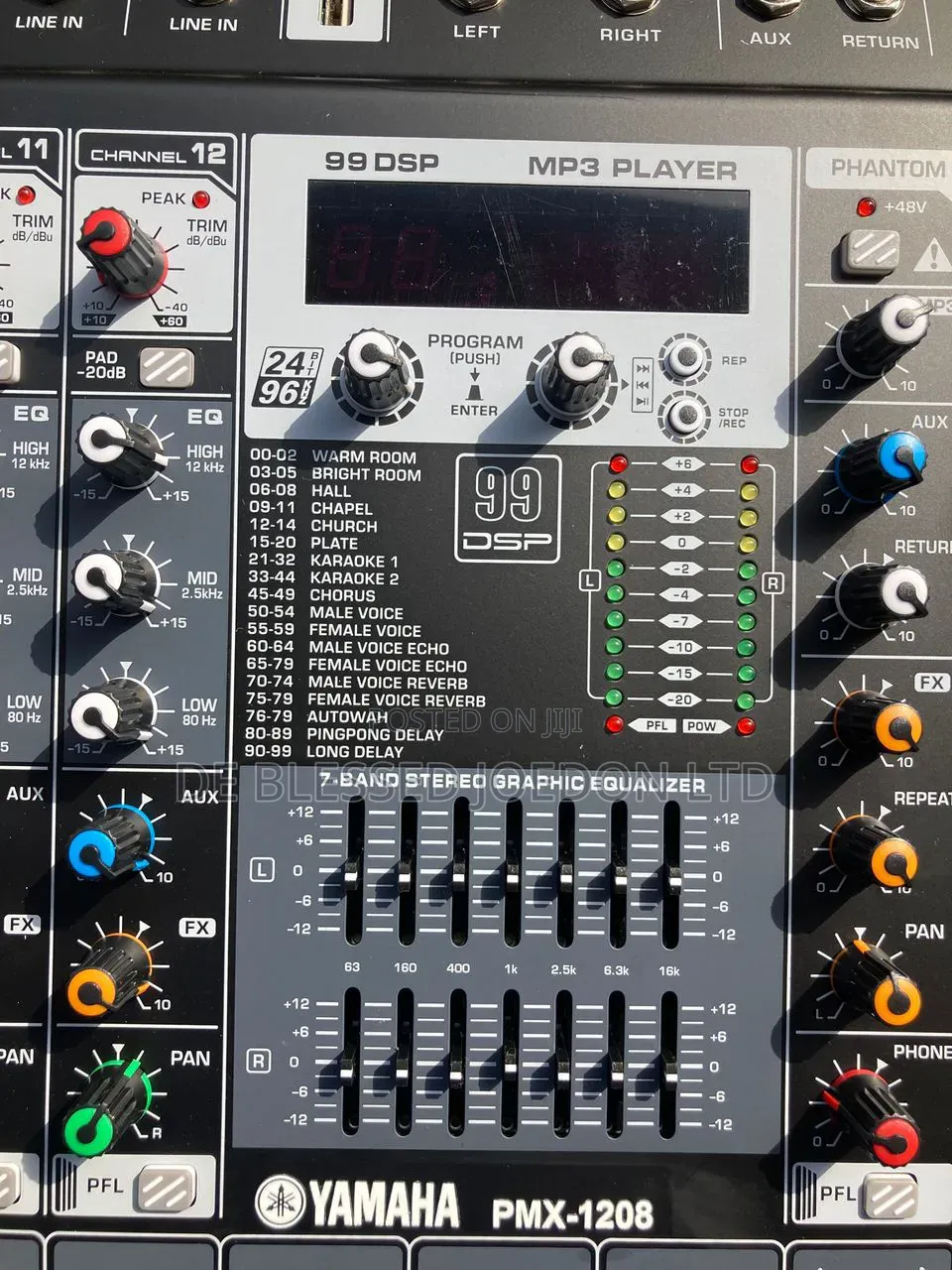 12 Channel Powered Mixer
