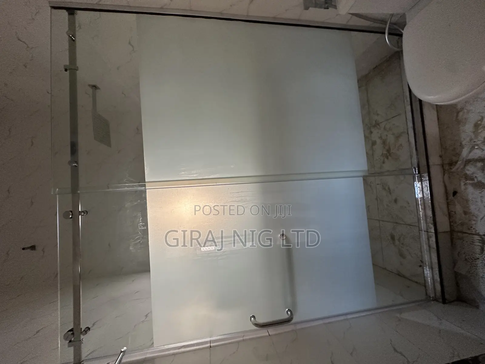 Frosted Birthday Room Shower Cubicle