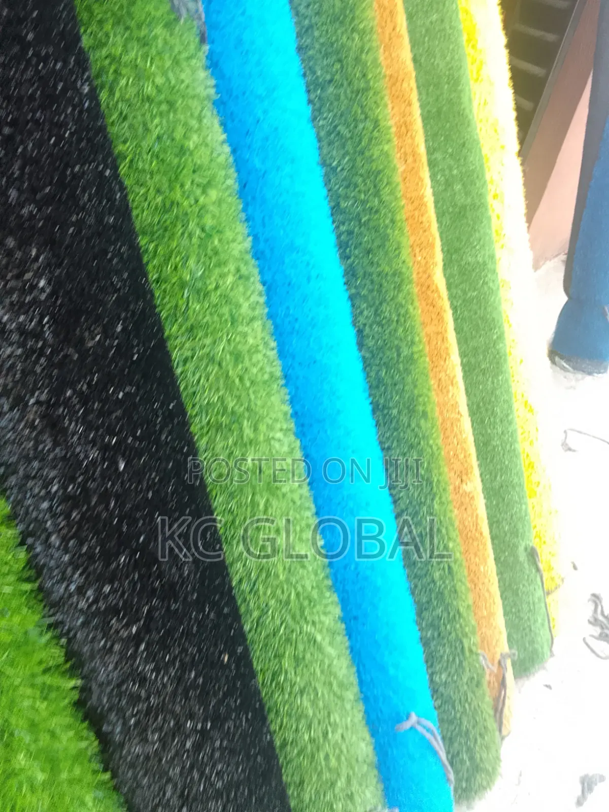Spanish Synthetic Turf Green and Colors 30mm Colors and 30mm Green Av