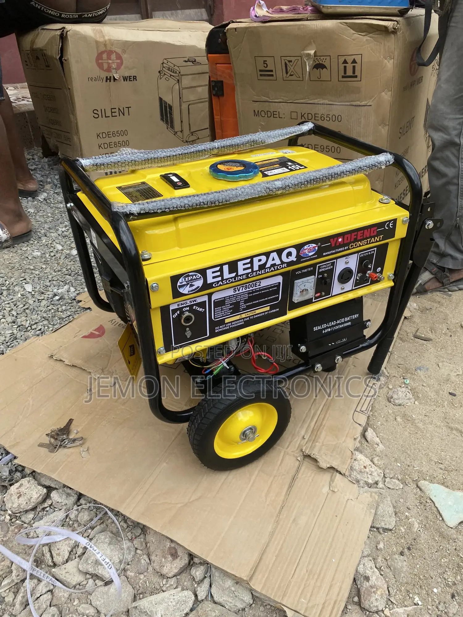 Portable Elepaq 4.5kva Generator for Sale