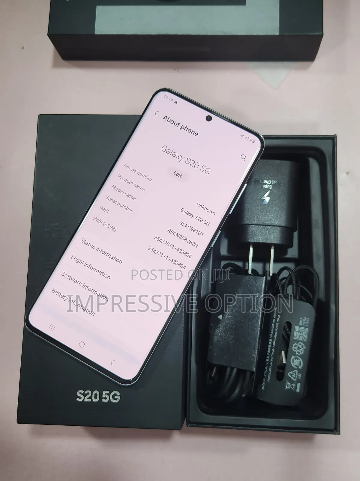 Samsung Galaxy S20 128 GB Blue