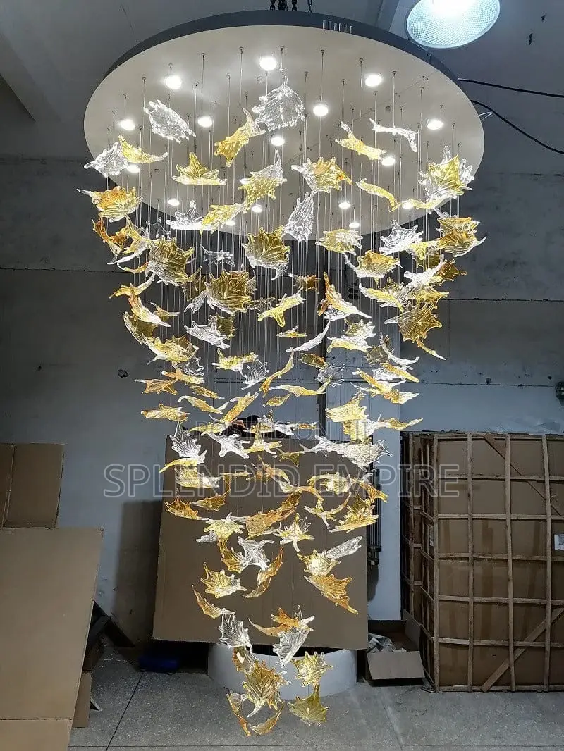 Live Picture Chandelier