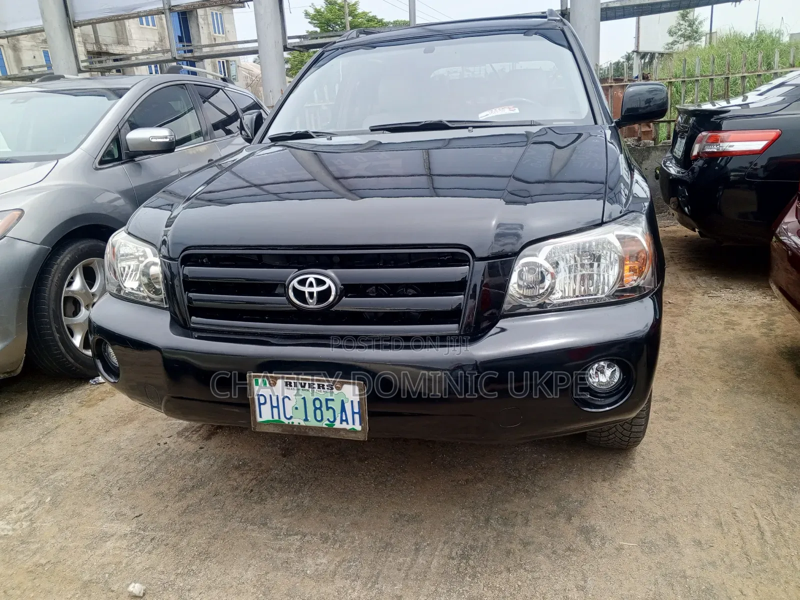Toyota Highlander V6 FWD 2004 Black