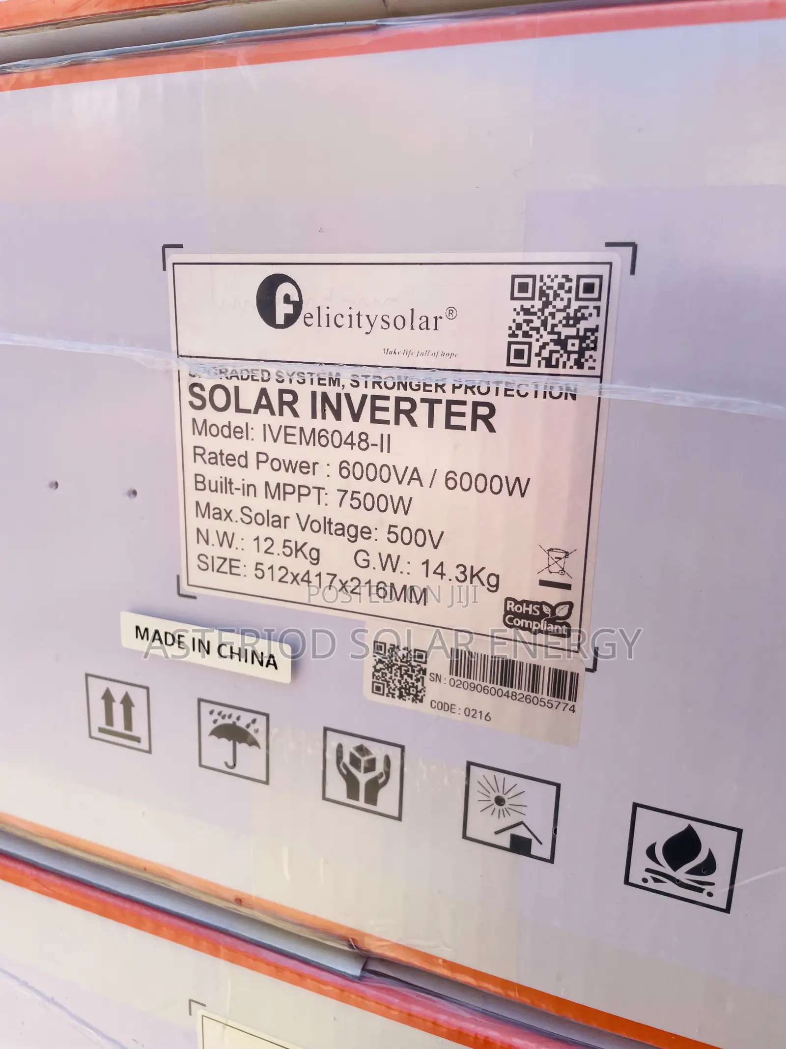 6kva 48v Felicity Ivem Solar Inverter