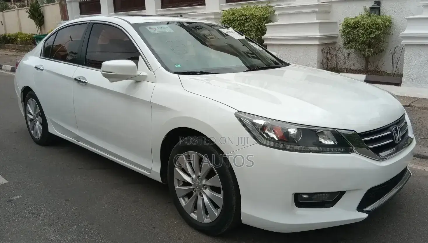 Honda Accord EX-L w/Navigation 4dr Sedan (2.4L 4cyl CVT) 2015 White