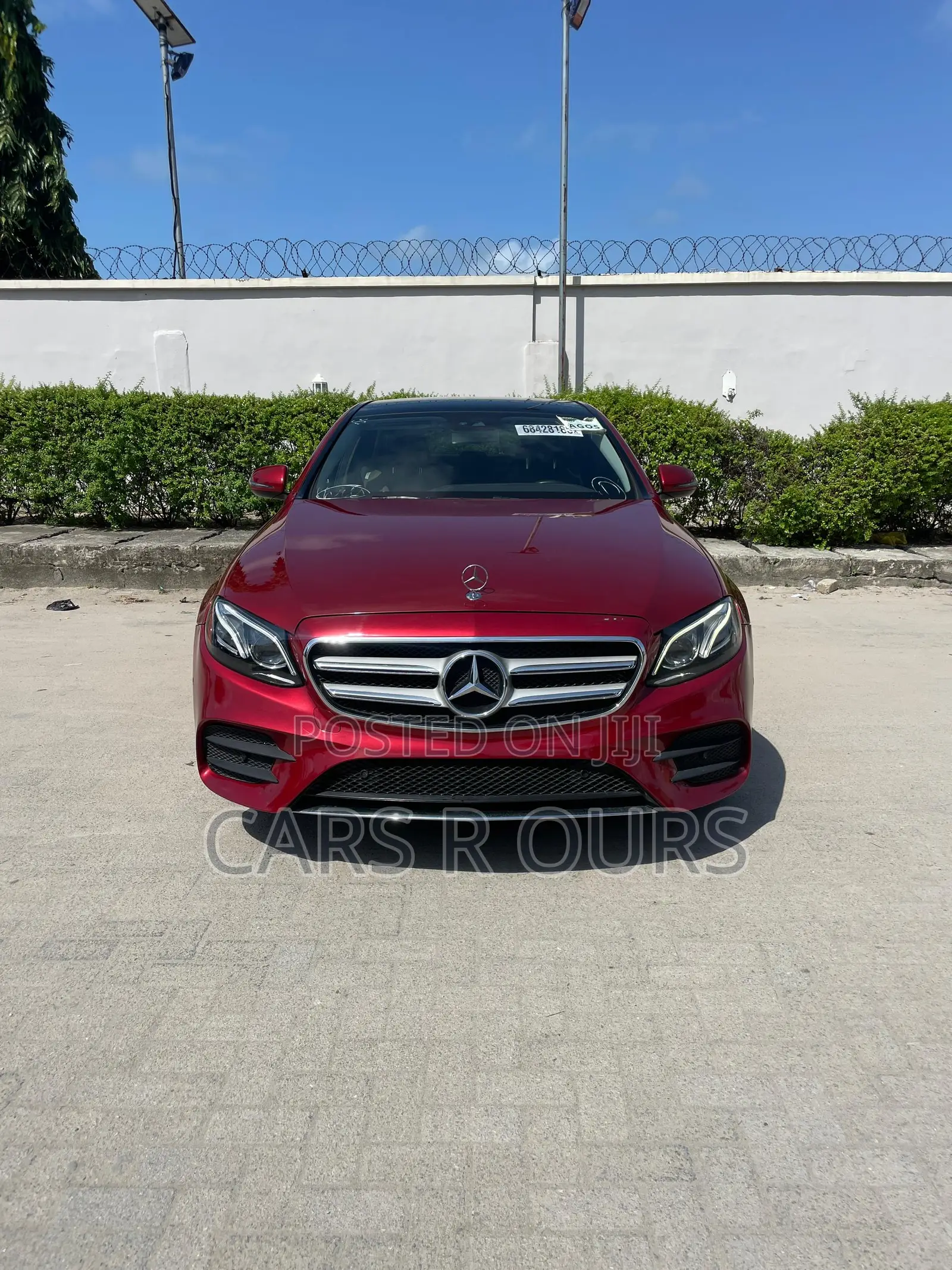 Mercedes-Benz E300 4Matic AWD Sedan (2.0L 4cyl 9A) 2017 Red