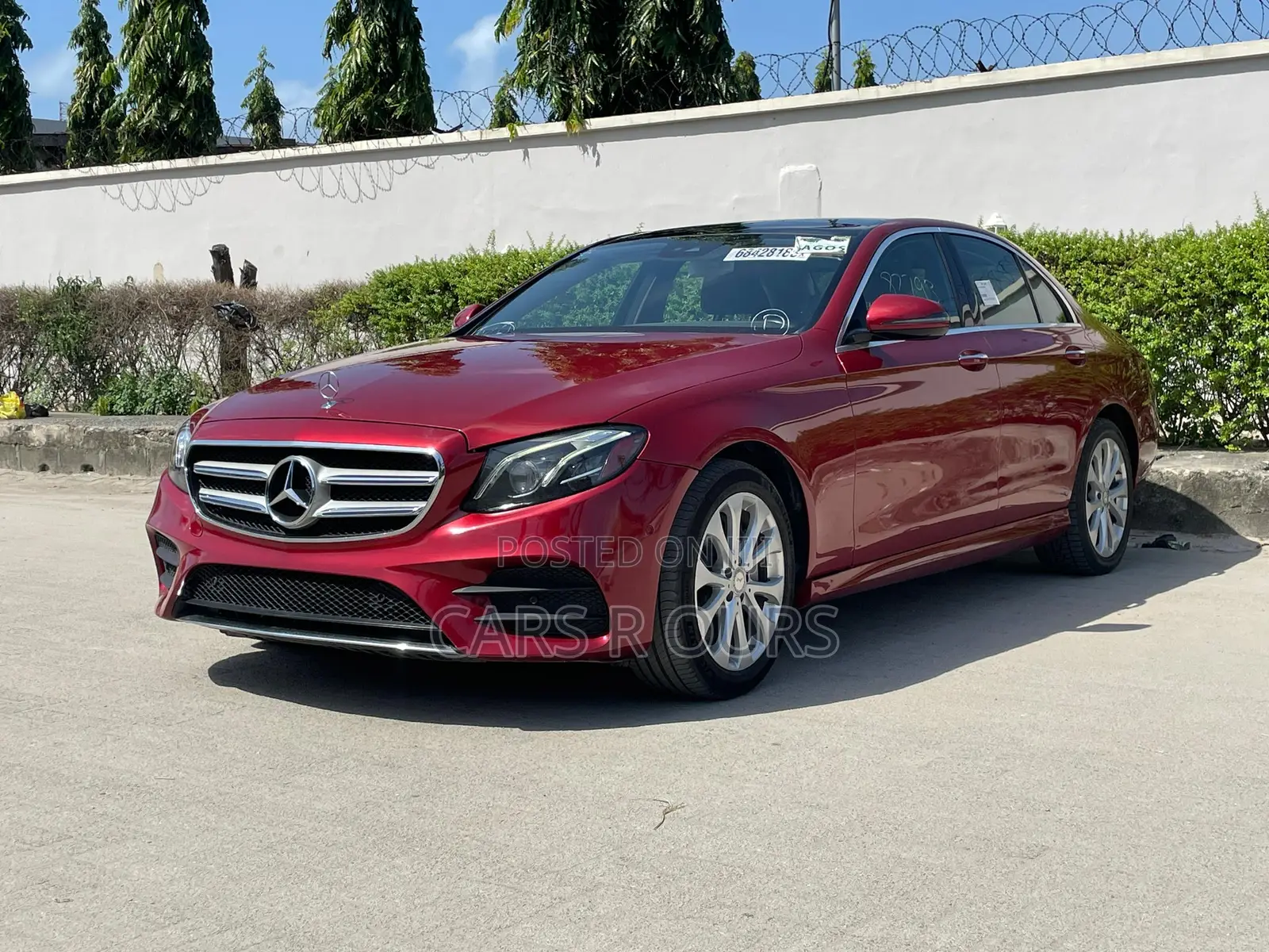 Mercedes-Benz E300 4Matic AWD Sedan (2.0L 4cyl 9A) 2017 Red