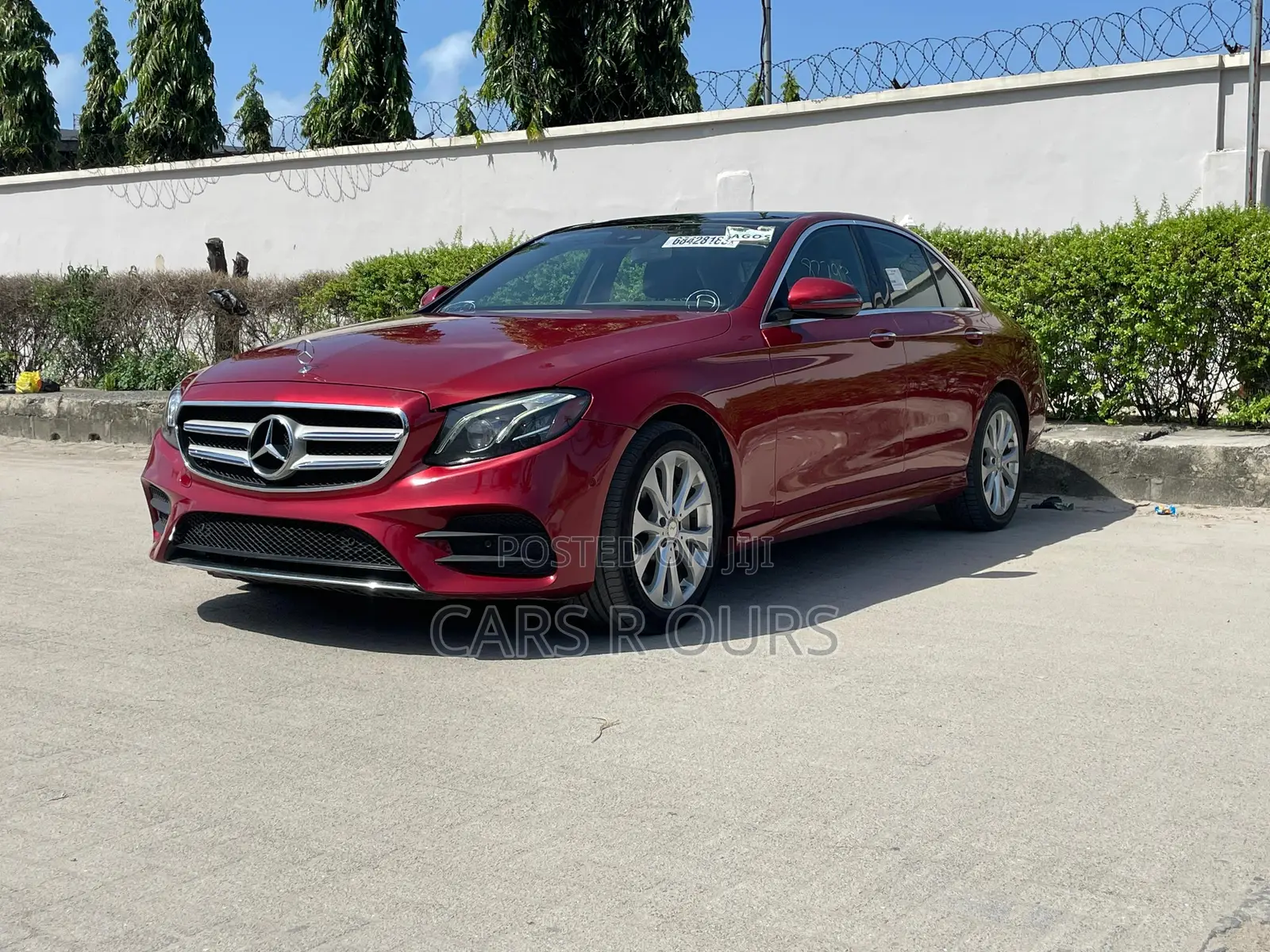 Mercedes-Benz E300 4Matic AWD Sedan (2.0L 4cyl 9A) 2017 Red