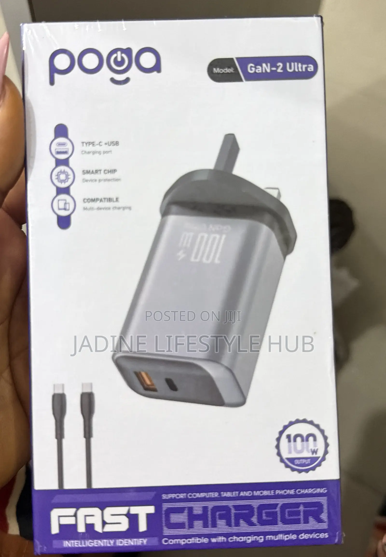 Poga 100w Super Fast Charger