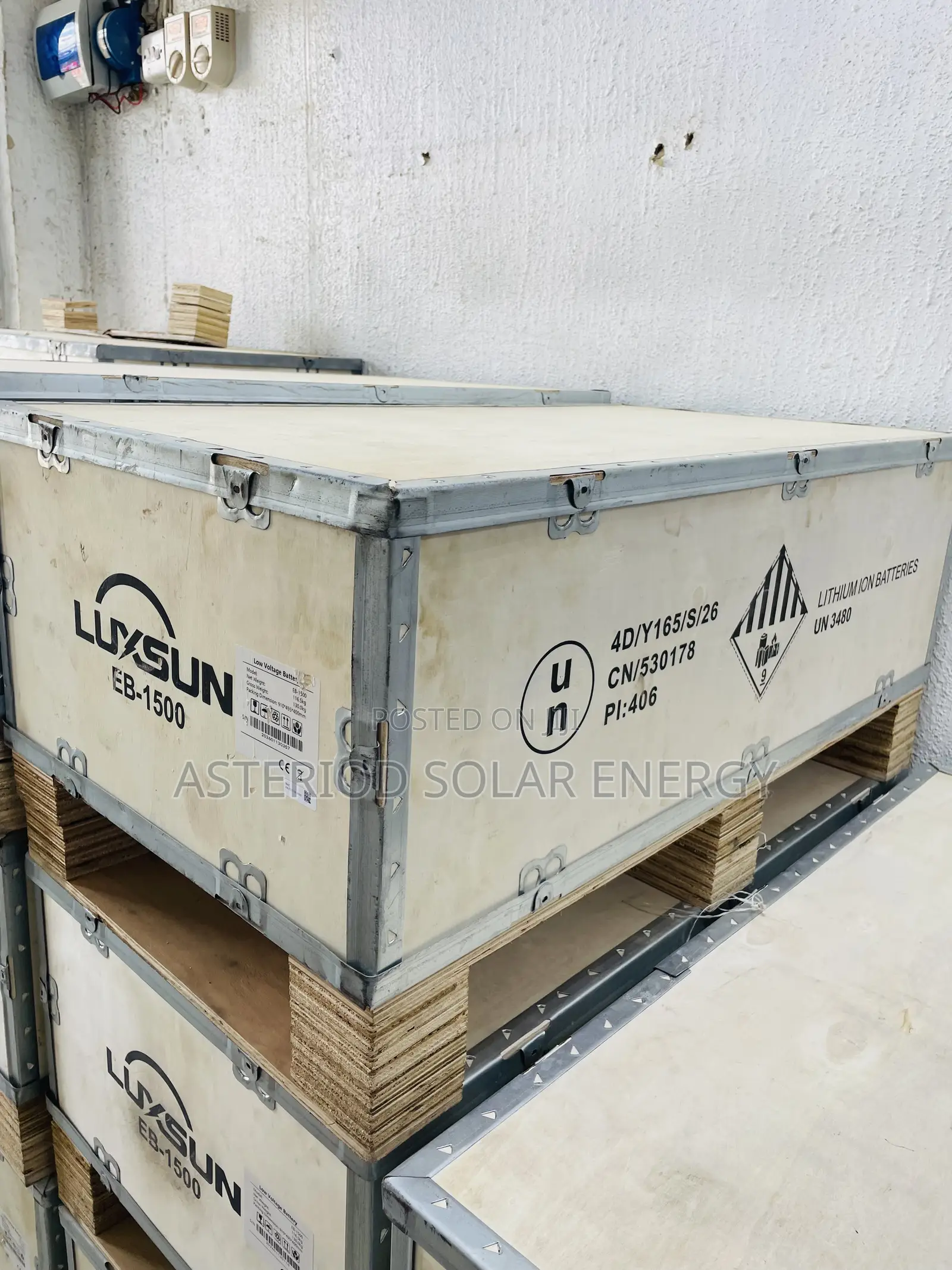 15kwh 48v Luxsun Lithium Ion Battery