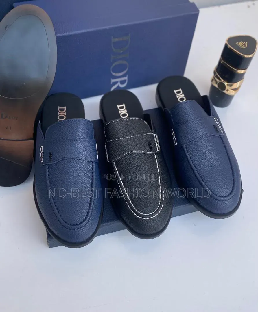 Christian Dior Leather Half Shoe