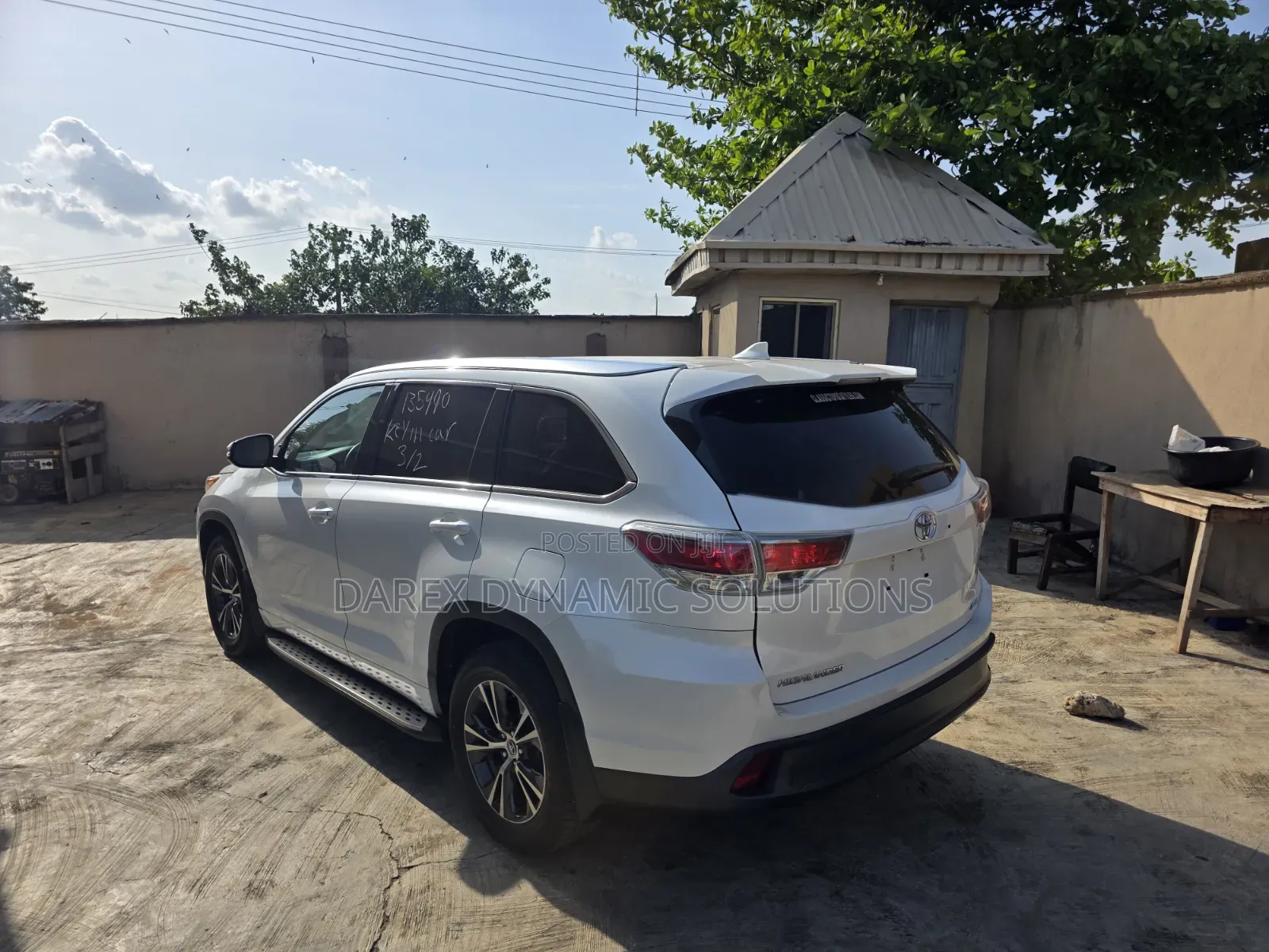 Toyota Highlander XLE V6 4x2 (3.5L 6cyl 6A) 2016 Gray
