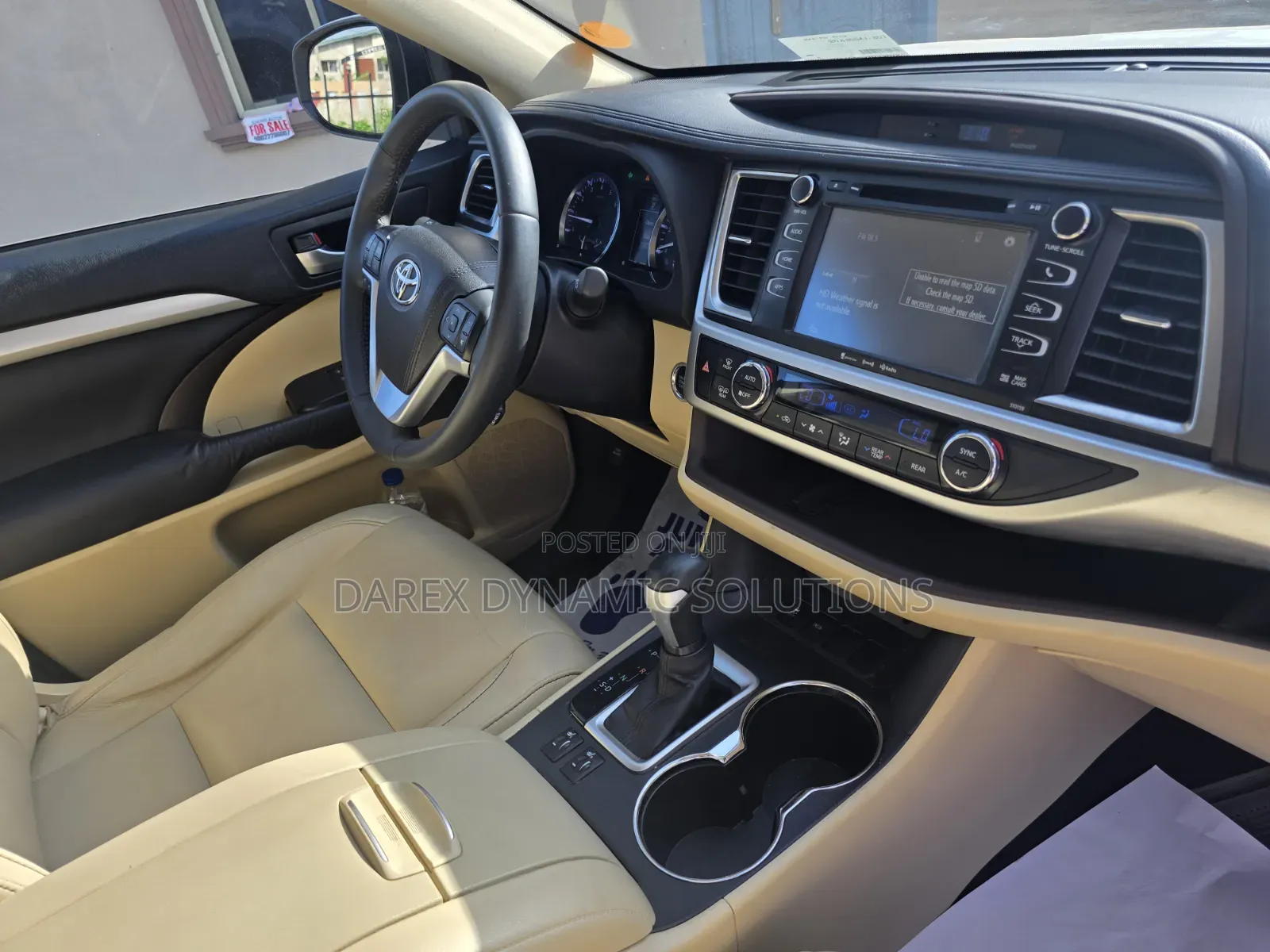 Toyota Highlander XLE V6 4x2 (3.5L 6cyl 6A) 2016 Gray