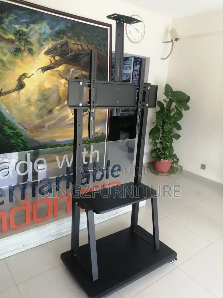 55 To 100 Inches Mobile Tv Stand