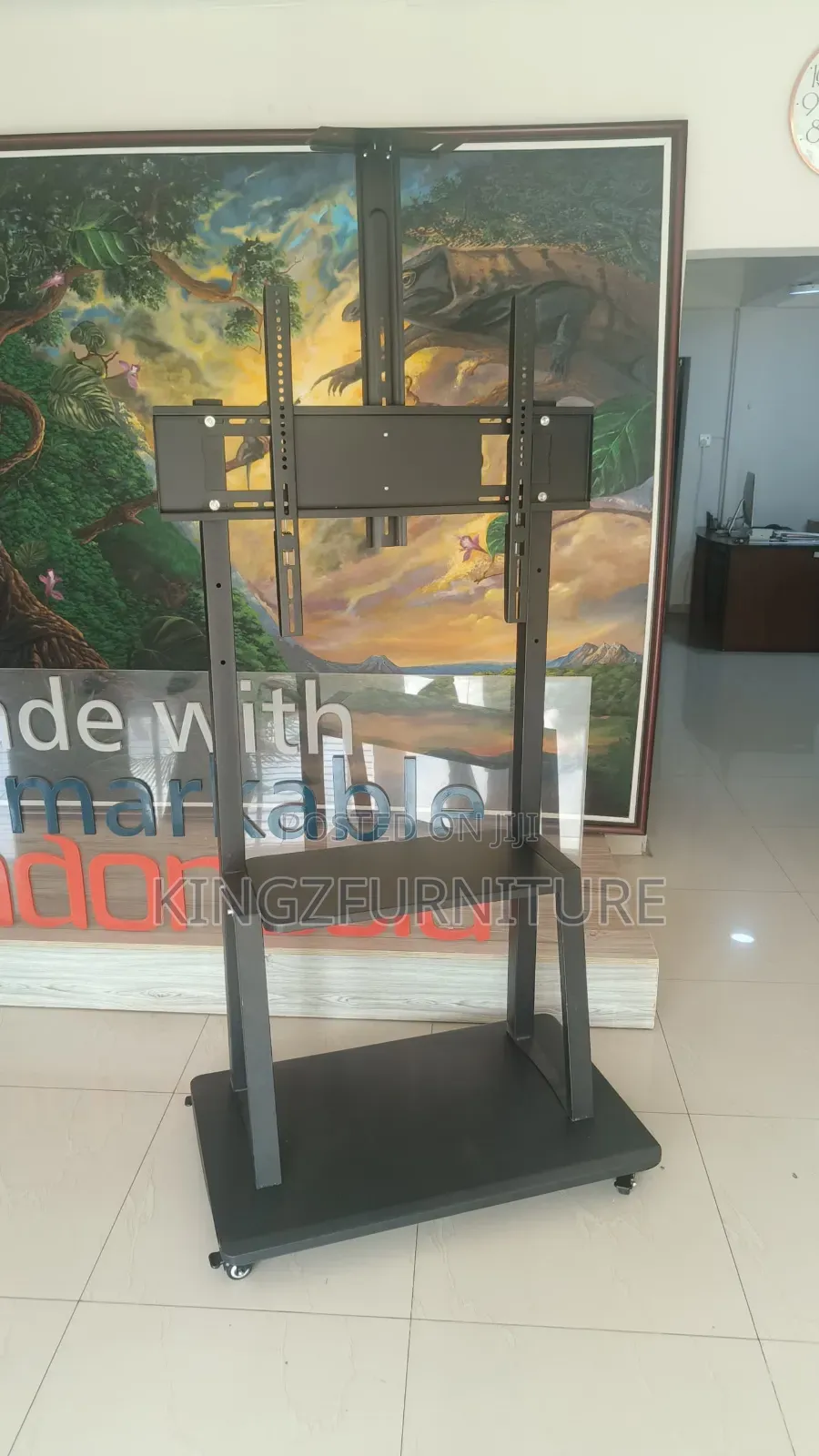 55 To 100 Inches Mobile Tv Stand