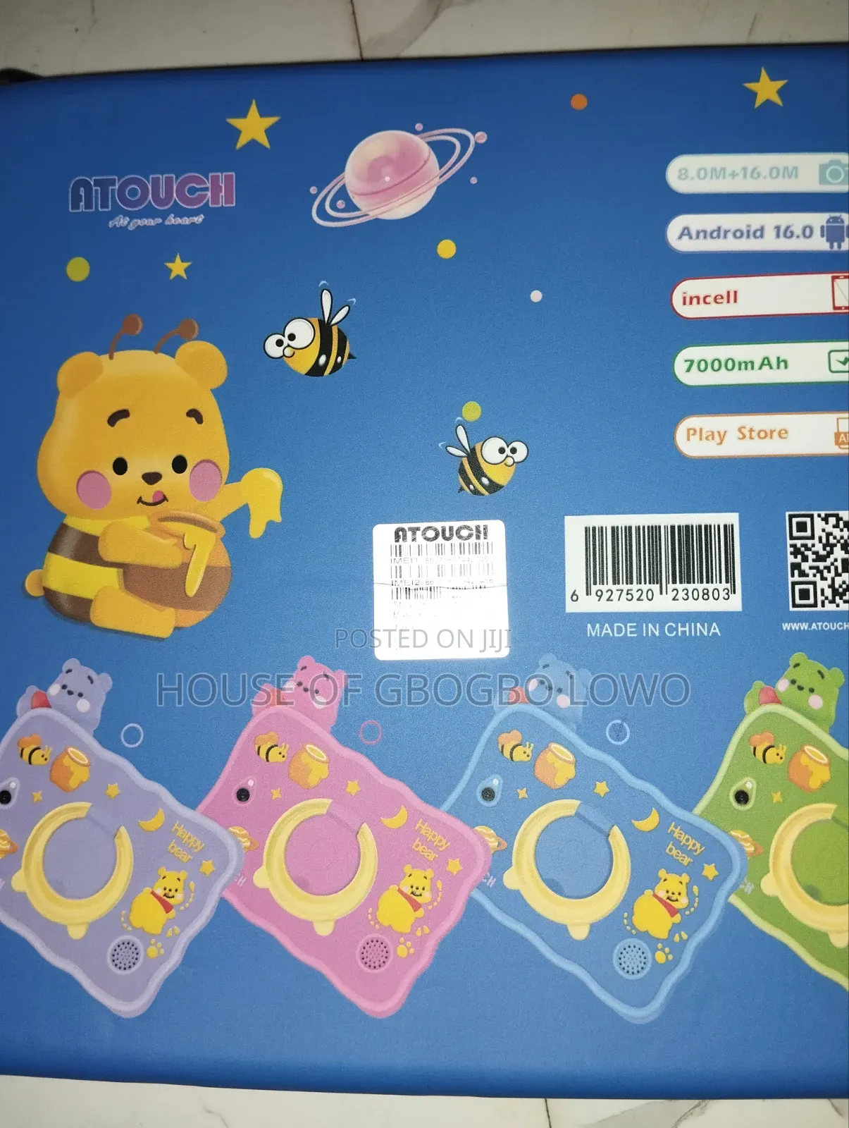 New Atouch A-tab8 64 GB Blue