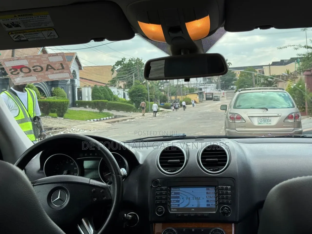 Mercedes-Benz M Class ML 350 4Matic 2007 Gold