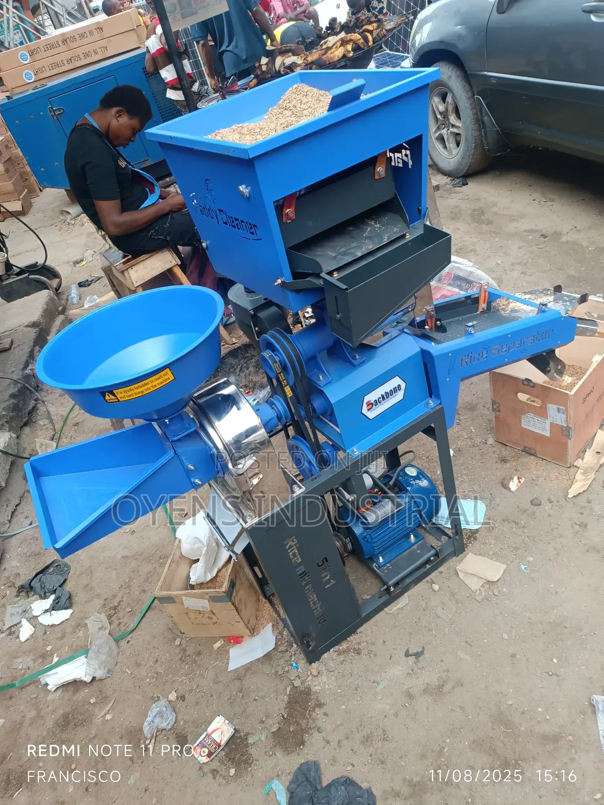 5 in 1 Rice Milling Machine
