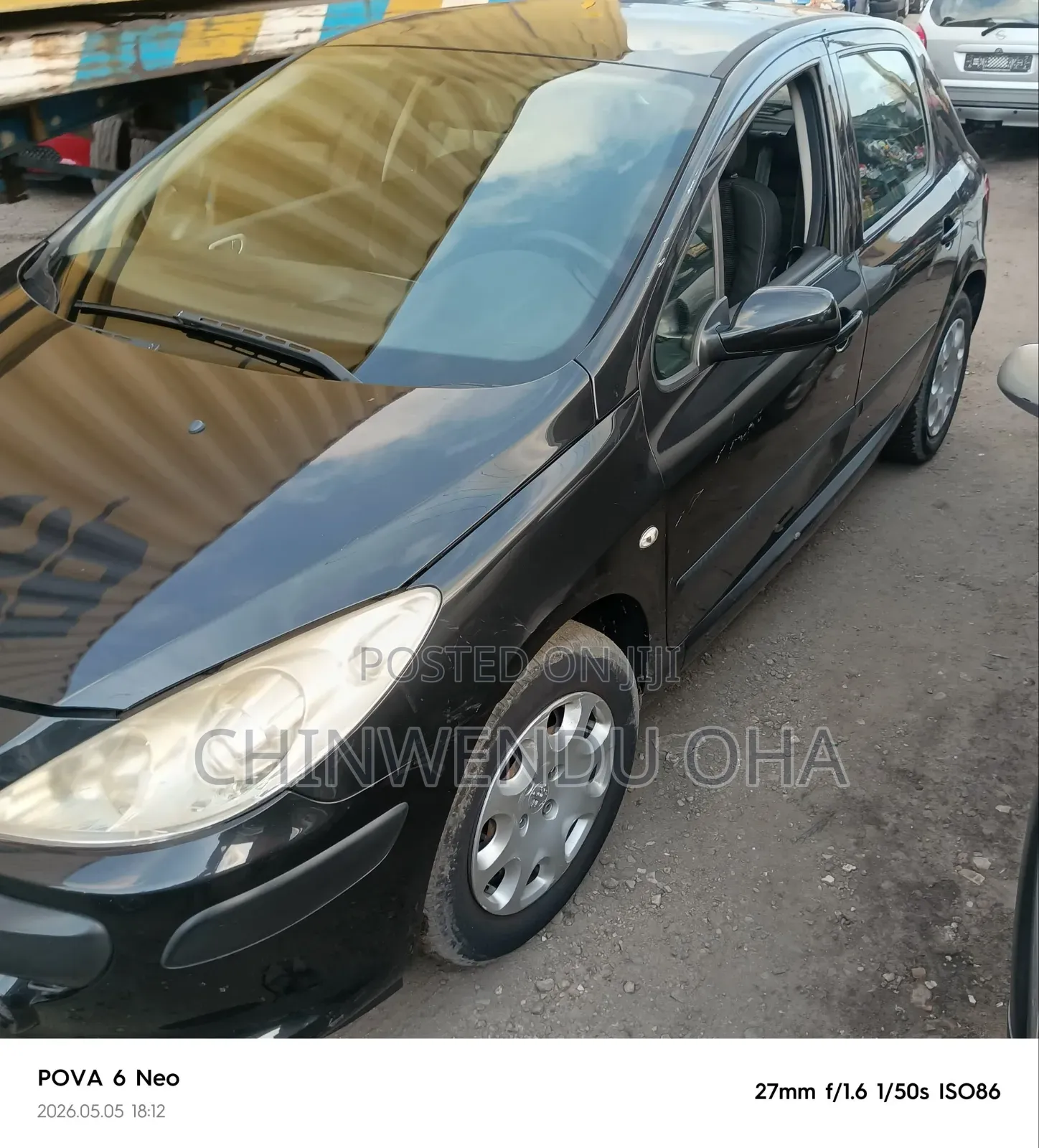 Peugeot 307 2005 Black