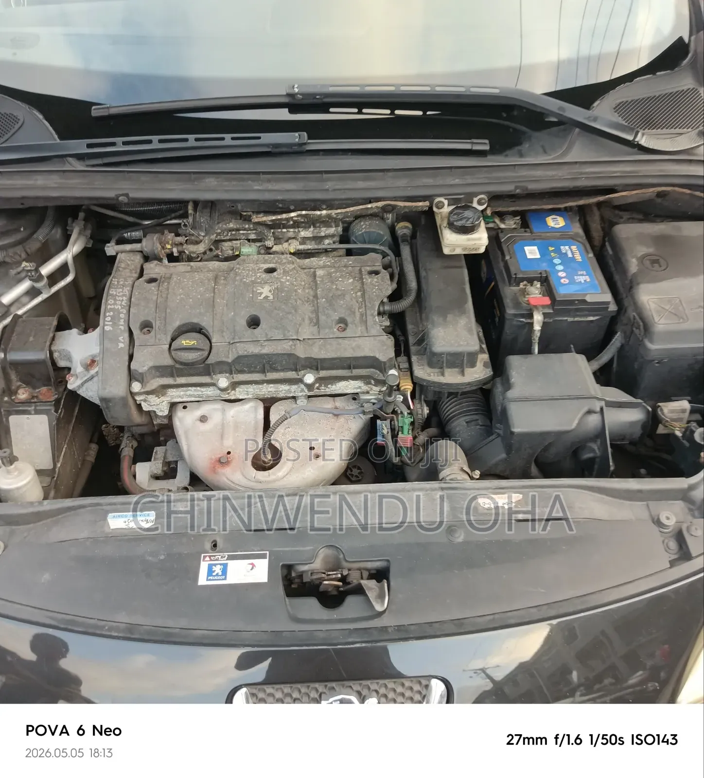 Peugeot 307 2005 Black