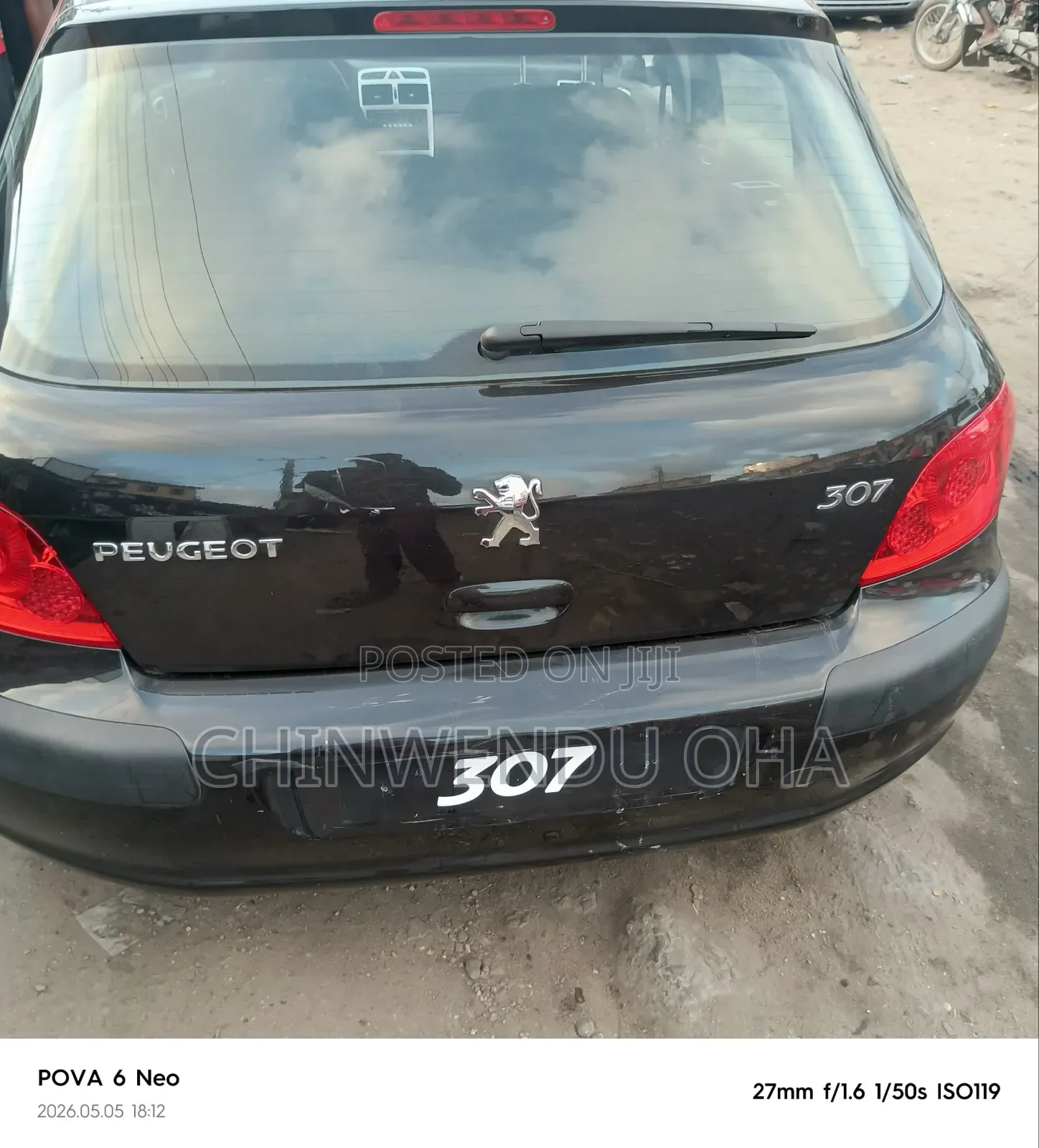 Peugeot 307 2005 Black