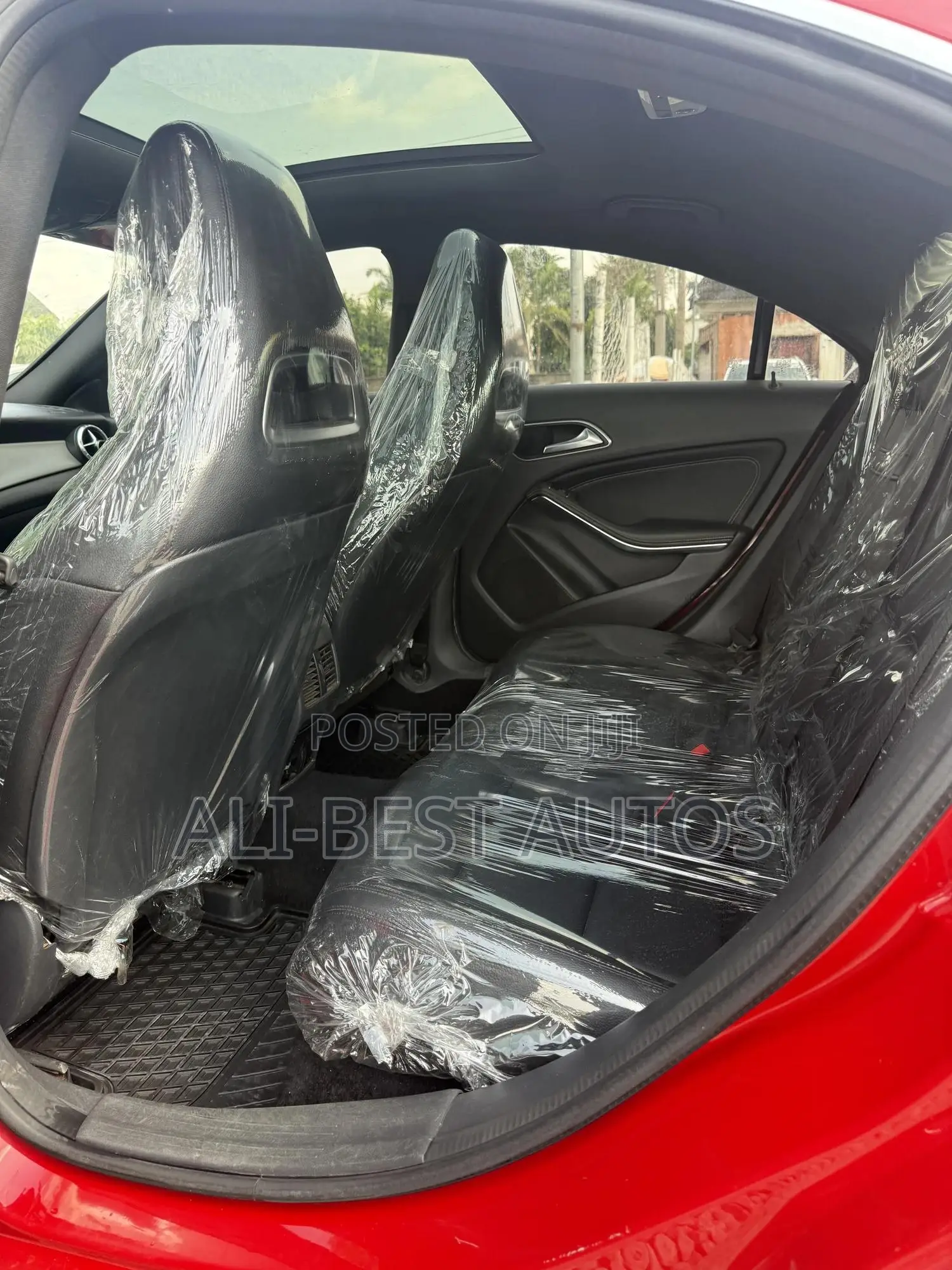 Mercedes-Benz CLA-Class CLA 250 4MATIC Sedan 2014 Red