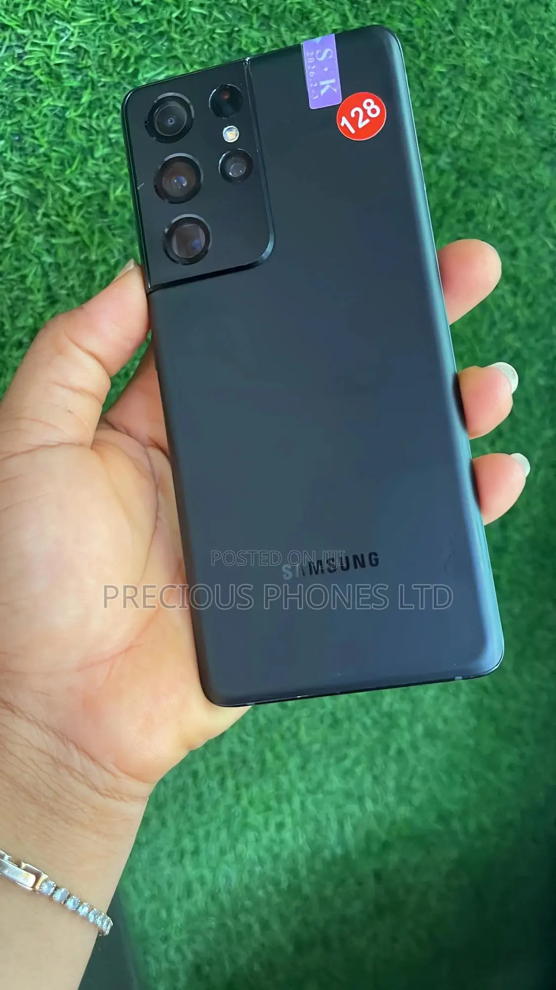 Samsung Galaxy S21 Ultra 5G 128 GB Black