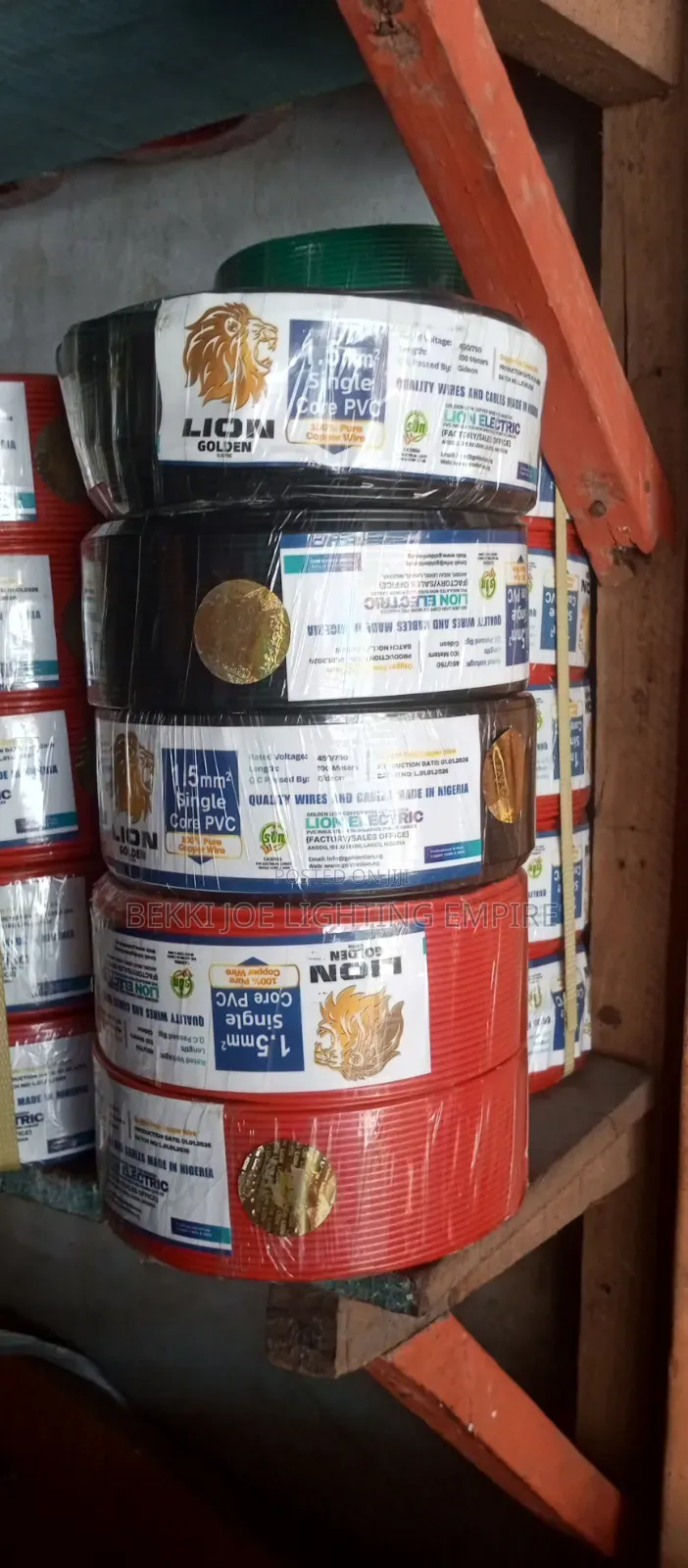 Original Nigeria Lion Cable 1.5mm