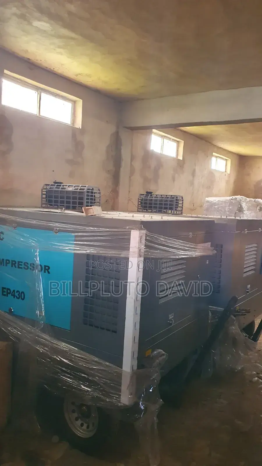 Ep430, Heavy-Duty Portable Diesel-Powered Rotary Screw Air Compressor