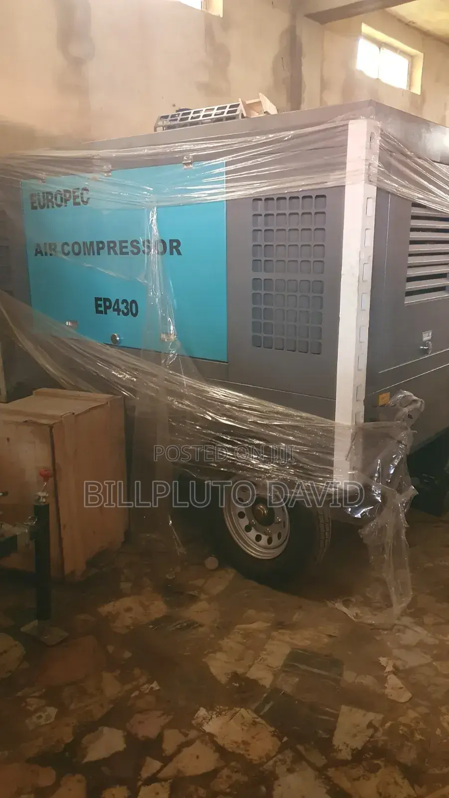 Ep430, Heavy-Duty Portable Diesel-Powered Rotary Screw Air Compressor