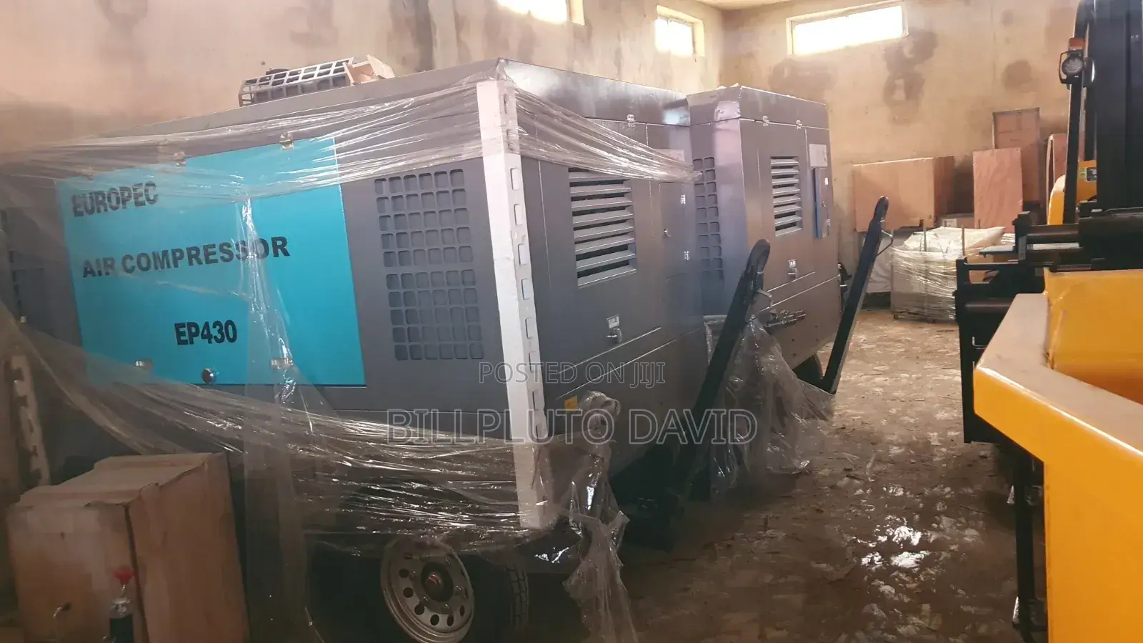 Ep430, Heavy-Duty Portable Diesel-Powered Rotary Screw Air Compressor