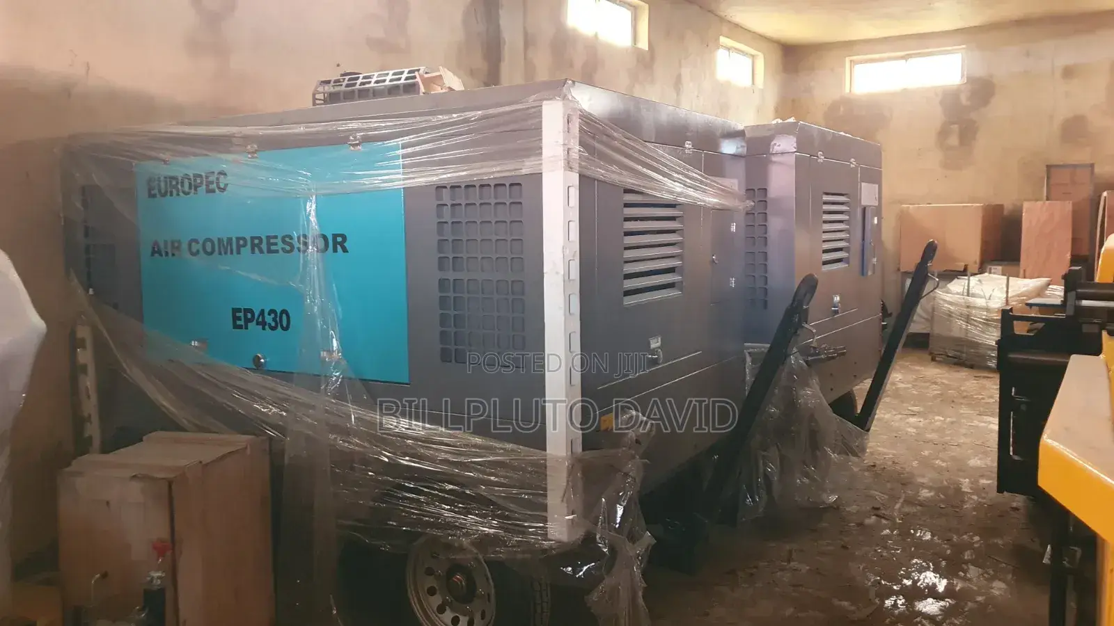 Ep430, Heavy-Duty Portable Diesel-Powered Rotary Screw Air Compressor