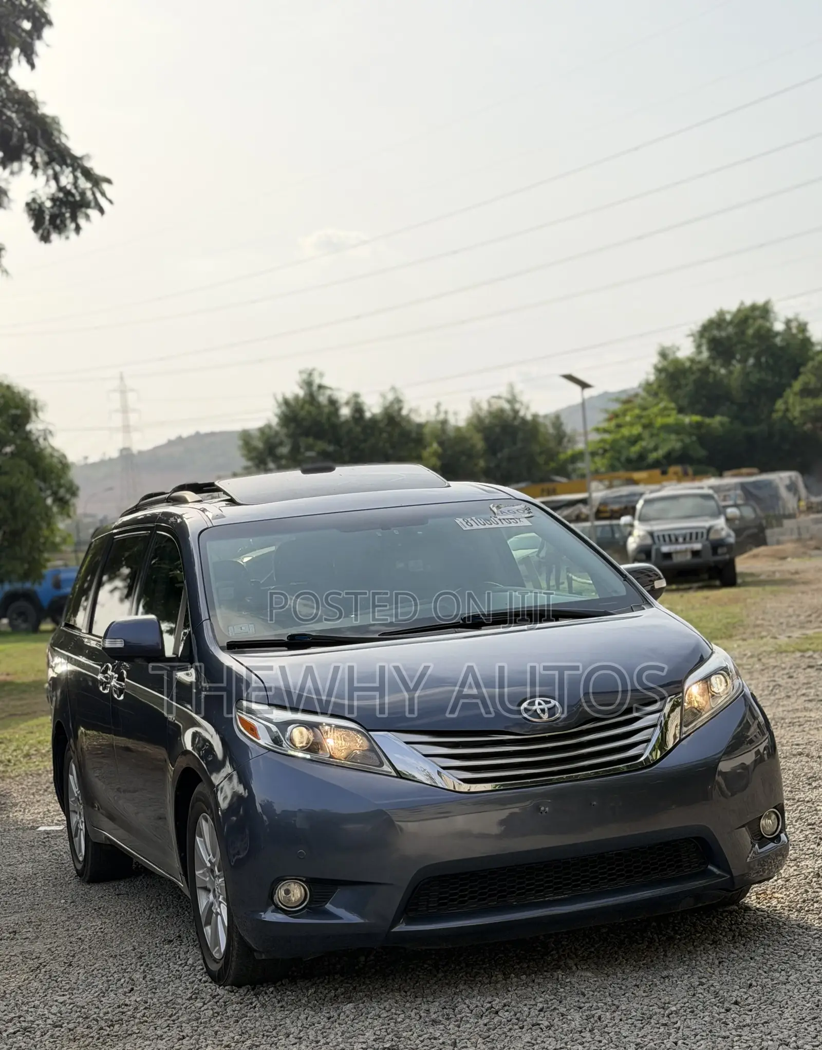 Toyota Sienna Limited 7 Passenger (3.5L 6cyl 6A) 2016 Blue