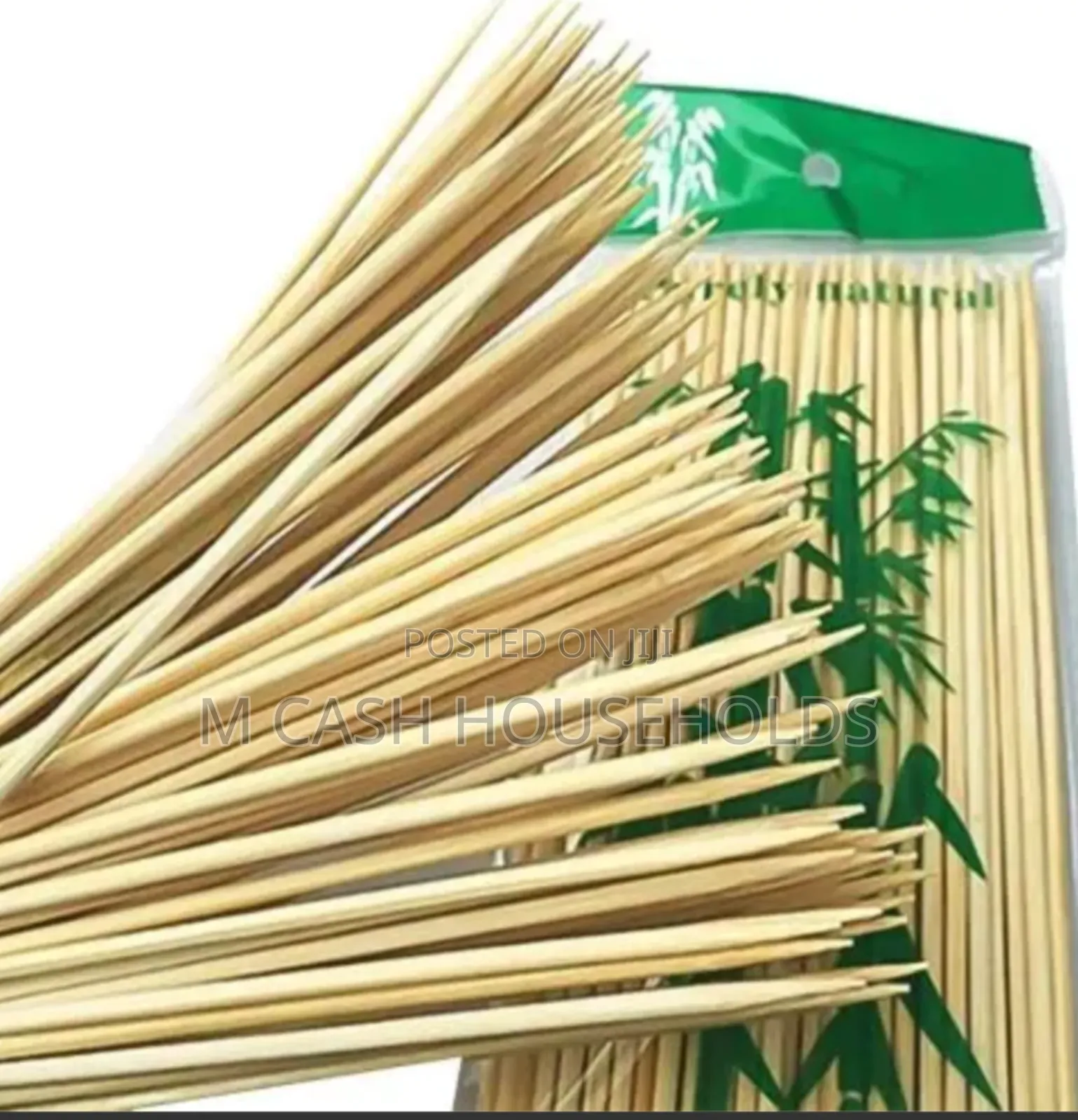 100 Falcon Bamboo Skewers Wooden BBQ Sticks