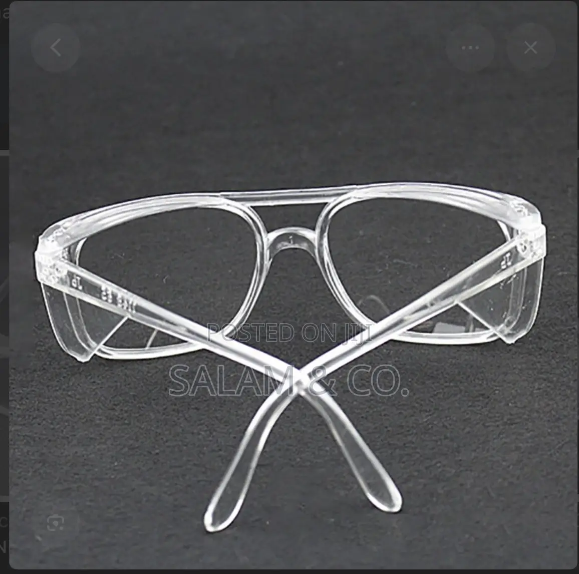 Clear Safety Goggles – Impact Resistant, Anti-dust & Anti-splash